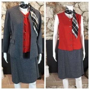 SOLD Vintage 1960s Mara by Romay 3 Piece Suit